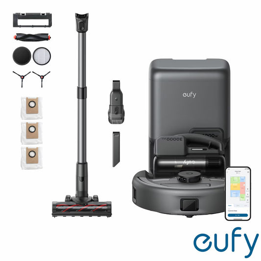 Robot Vacuum 3-In-1 E20 with Handheld Vacuum, Stick Vacuum and Auto-Empty Station, T2070G10